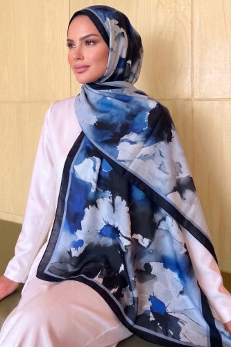 A.F.V. - Scarf 296AFV475 Navy Blue