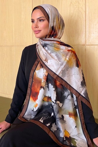 moda selvim Scarf 296AFV475 Tile - Thumbnail
