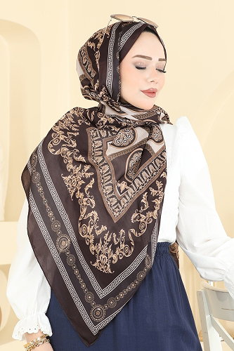 moda selvim شال خمري 308AFV475 - Thumbnail