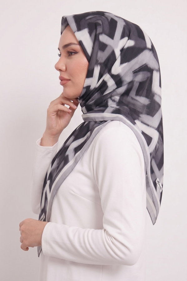 Modaselvim ايشاربات إشارب رمادي 314AFV475