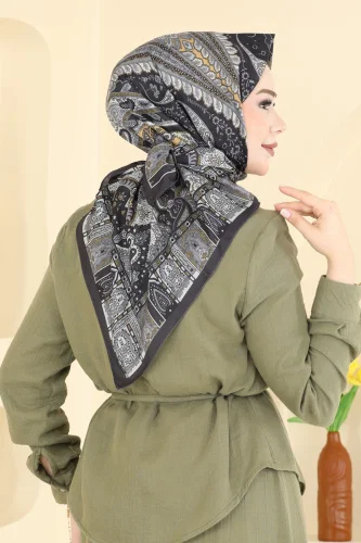 A.F.V. - إشارب رمادي غامق 316AFV475