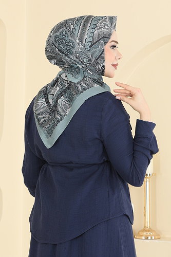 moda selvim Scarf 316AFV475 Mint - Thumbnail