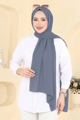 S.L. - شال رمادي غامق 3460SL432
