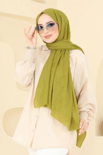 E.R.B. - Scarf 500ERB1087 Oil Green