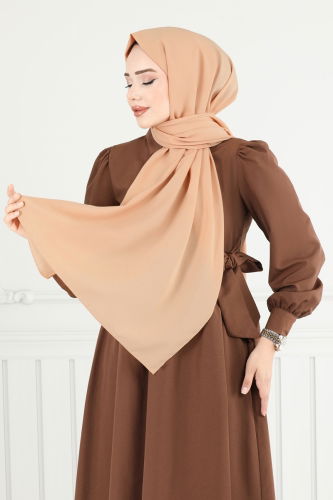 M.D.L. - Scarf 500MDL873 Light Salmon