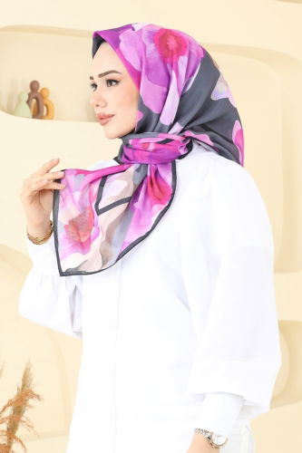 E.R.B. - إشارب رمادي غامق 501ERB1087