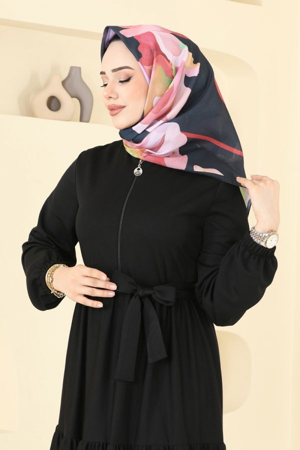 Modaselvim ايشاربات إشارب أسود 501ERB1087