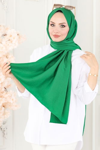 moda selvim Scarf 501MDL873 Benetton Green - Thumbnail