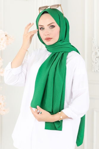 moda selvim Scarf 501MDL873 Benetton Green - Thumbnail