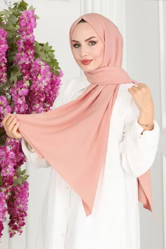 moda selvim Scarf 501MDL873 Light Powder - Thumbnail