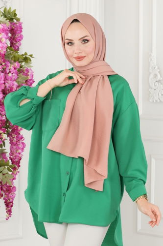 moda selvim Scarf 501MDL873 Powder - Thumbnail