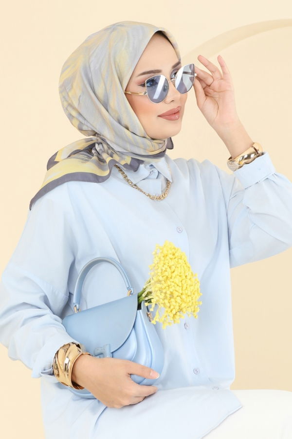 Modaselvim Scarves Scarf 502ERB1087 Anthracite