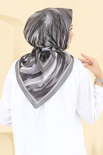 moda selvim Scarf 502ERB1087 Dark Vision - Thumbnail