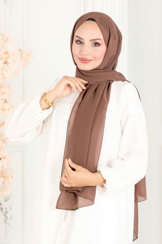 M.D.L. - Scarf 502MDL873 Brown with Milk