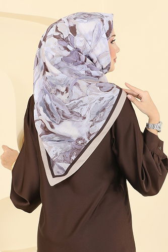 moda selvim شال بيج 503ERB1087 - Thumbnail