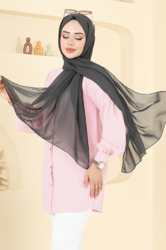 P.L.K. - شال رمادي غامق 503MDLK1153