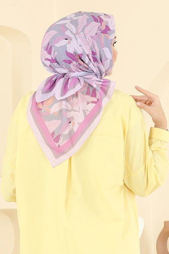 moda selvim Scarf 504ERB1087 Blush Pink - Thumbnail