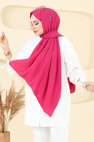 moda selvim Scarf 504MDLK1153 Pink - Thumbnail