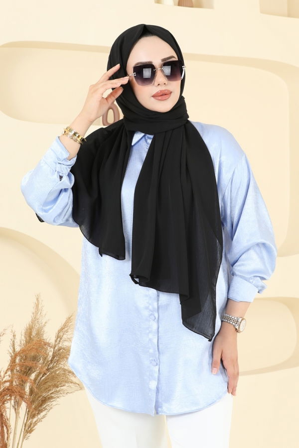 Modaselvim NET 20%+20% DISCOUNT IN THE CARD Scarf 505MDLK1153 Black