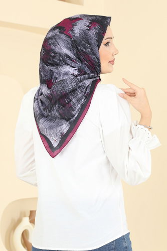 moda selvim Scarf 506ERB1087 Light Damson - Thumbnail