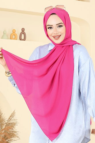 moda selvim شال فوشي 506MDL873 - Thumbnail