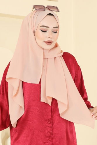 M.D.L. - Scarf 506MDL873 Light Salmon