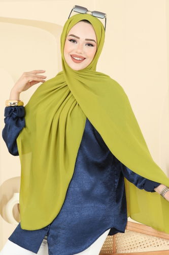 M.D.L. - Scarf 506MDL873 Oil Green