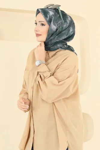 E.R.B. - إشارب أخضر غامق 507ERB1087