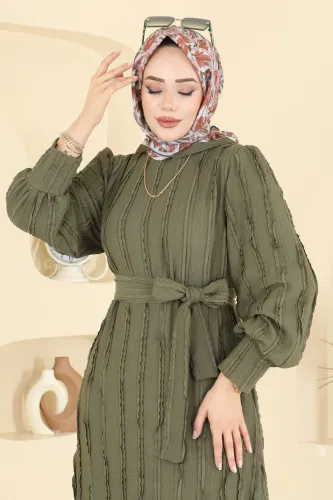 E.R.B. - Scarf 509ERB1087 Khaki