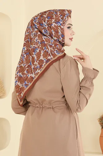 moda selvim Scarf 509ERB1087 Tan - Thumbnail