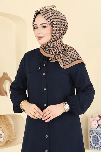 moda selvim Scarf 510ERB1087 Mustard - Thumbnail