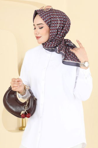 E.R.B. - إشارب رمادي غامق 510ERB1087