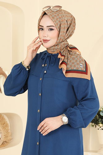 moda selvim Scarf 511ERB1087 Mustard - Thumbnail