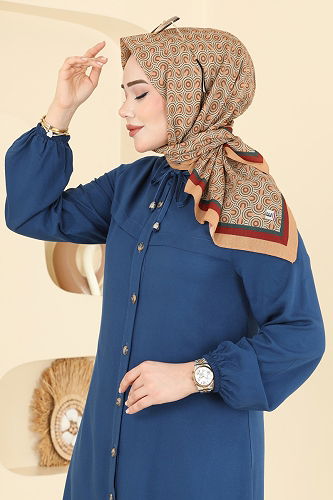 moda selvim Scarf 511ERB1087 Mustard - Thumbnail