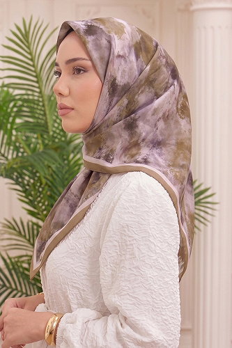 moda selvim إشارب بيج 512ERBK1201 - Thumbnail
