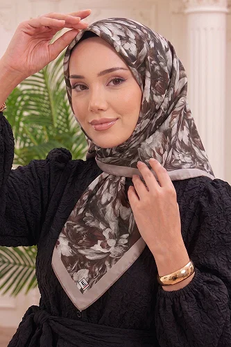 moda selvim Scarf 514ERBK1201 Beige - Thumbnail