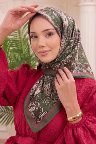 E.R.B.K. - إشارب اخضر عفني 515ERBK1201