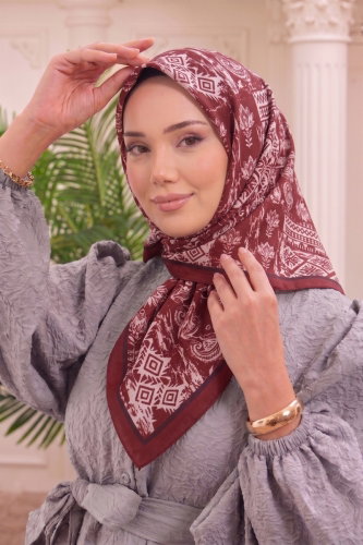E.R.B.K. - إشارب خمري 516ERBK1201