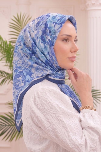 E.R.B.K. - Scarf 520ERBK1201 Blue
