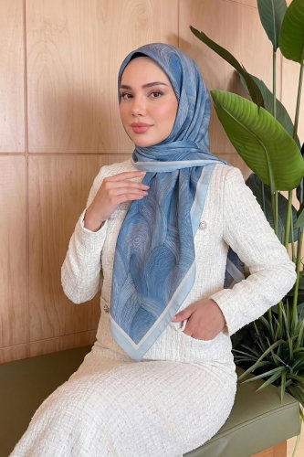 E.R.B.K. - Scarf 521ERBK1201 Baby Blue