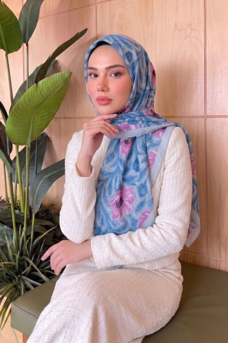 E.R.B.K. - إشارب أزرق فاتح 522ERBK1201