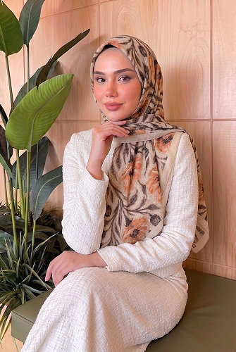 moda selvim Scarf 522ERBK1201 Light Beige - Thumbnail