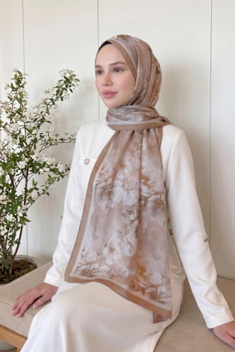 E.R.B.K. - Scarf 523ERBK1201 Brown