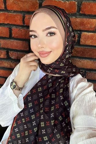 A.R.T. - شال بيج غامق 702ART1138