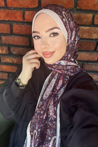 A.R.T. - Scarf 703ART1138 Lila&Stone