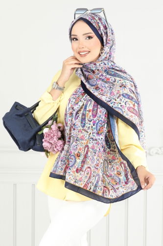 A.R.T. - Scarf 703ART1138 Navy Blue