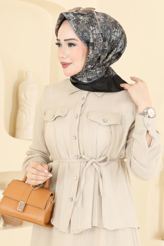 A.F.V. - Scarf 99AFV475 Brown