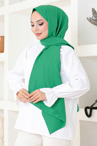 moda selvim شال أخضر NYA052-001-M - Thumbnail