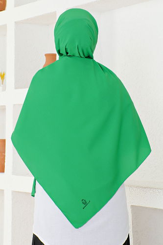 moda selvim Scarf NYA054-001-M Green - Thumbnail