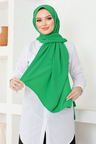 moda selvim شال أخضر NYA054-001-M - Thumbnail